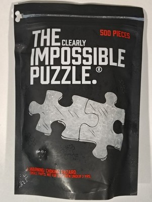NEW The Clearly Impossible Puzzle 500 Pieces | Difficult Jigsaw Puzzle USA