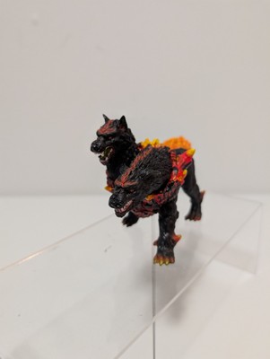 Schleich Eldrador Creatures Hellhound Two Headed Dog Wolf Figure Toy