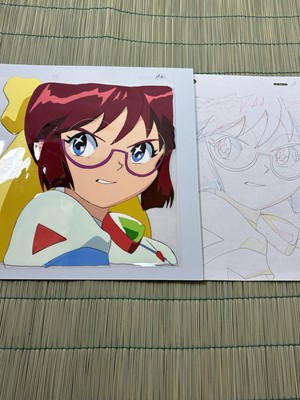 Anime Cel  Space Pirate Mito The Animation Rare background TV Tokyo Japan