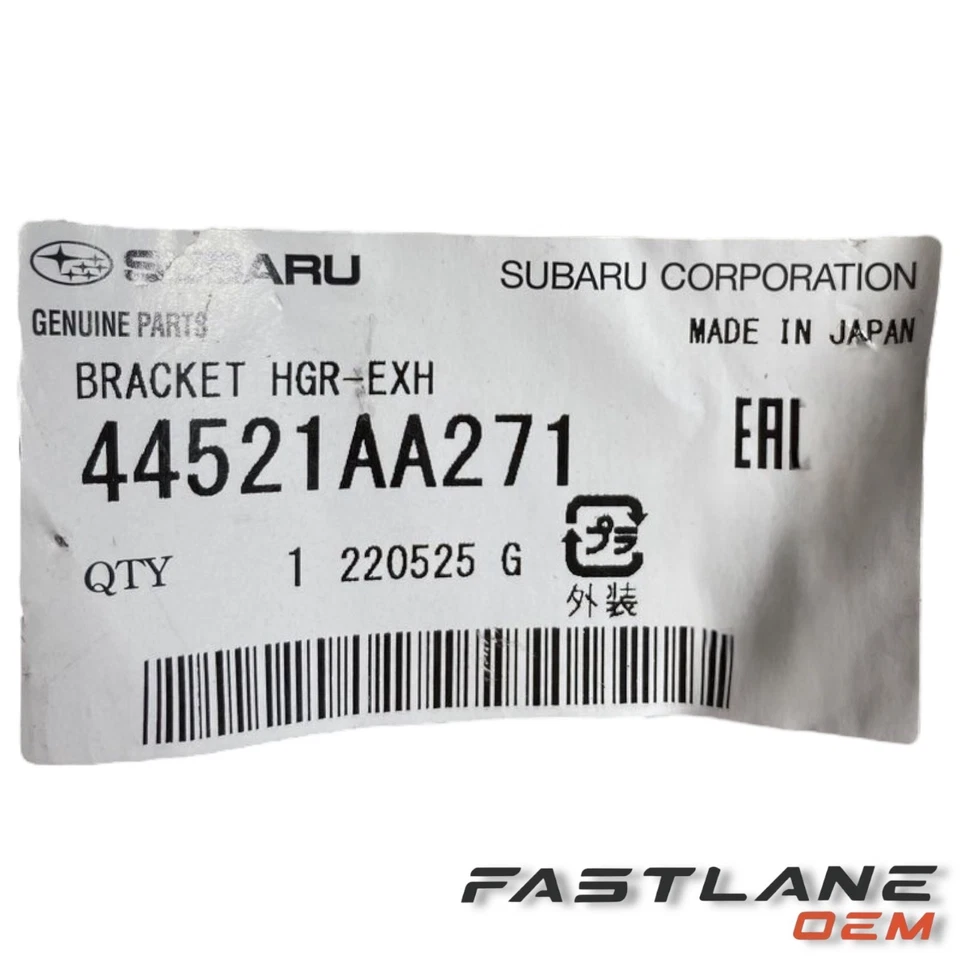 SUBARU IMPREZA 2012-2020 CONVERTIDOR TUBO Y SOPORTE DE SUSPENSIÓN NUEVO FABRICANTE DE EQUIPOS ORIGINALES 44521AA271 Foto 4 de 4