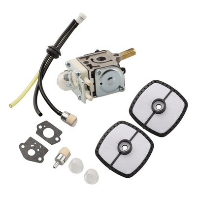 Für Echo SRM266 Vergaserkit Wartungsset mit Kraftstoffleitungen Luft Kraftstoff