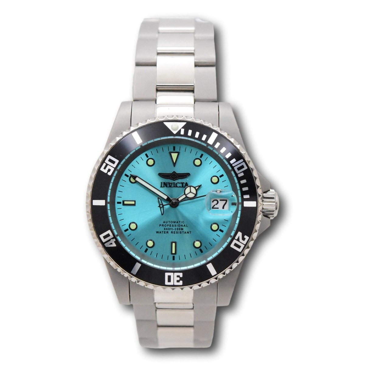 Invicta Pro Diver Titanium Automatic Men's 40mm Gray 200M Watch