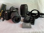 Nikon D5000 Digital Slr Camera w/ 2 Lenses, Preowned