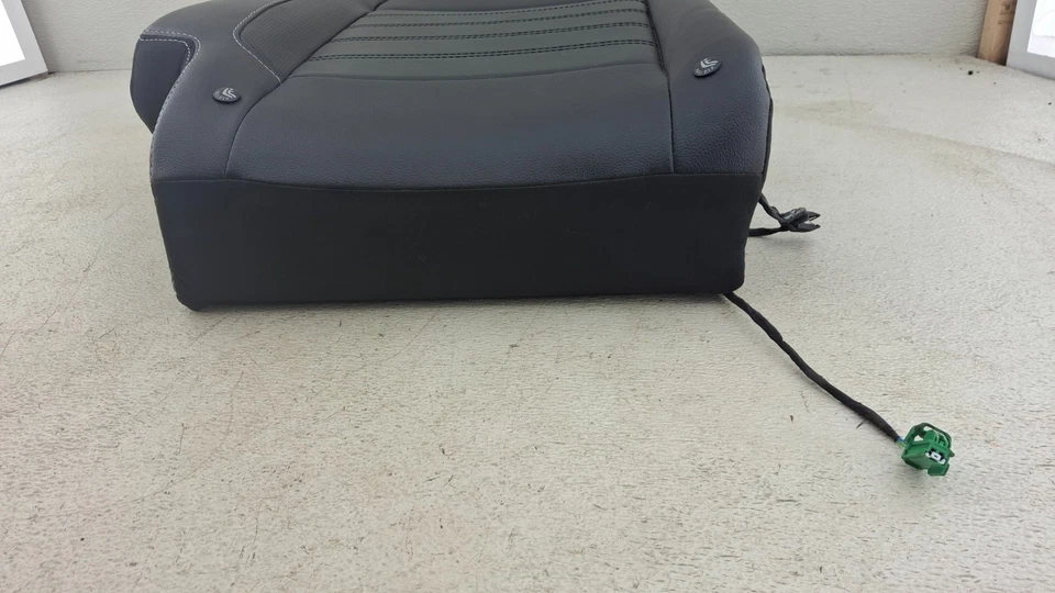 Ford Ecosport 2018-2022 segunda fila asiento derecho cojín superior cuero negro OEM Foto 4 de 4