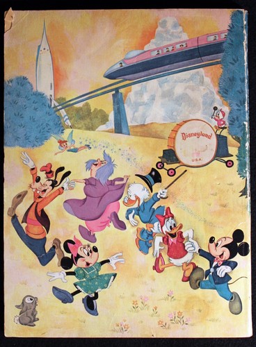 Vintage 1965 Disneyland Tencennial Coloring Book Whitman 128-Page Disney History - Picture 2 of 21