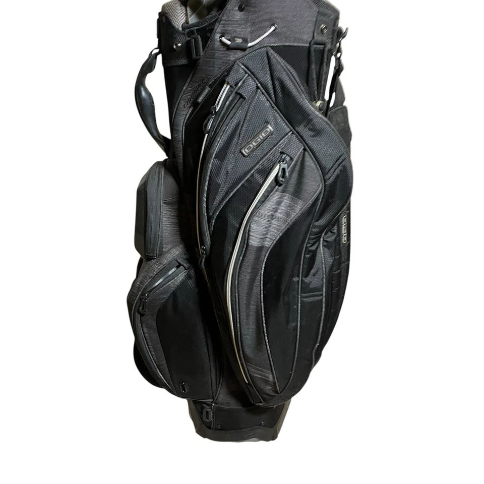 Сумка для гольфа OGIO Chamber 2013 Silencer Cart цвет древесный уголь — система защиты клюшек ЧИТАЙТЕ - Изображение 3 из 4