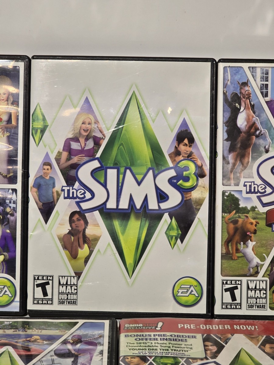Sims 3 Lot W/ Pets, Supernatural, Seasons Expansion Packs (Windows