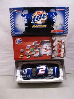 2004 Action Rusty Wallace Miller Lite Commemorative Can Series 1/24