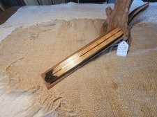 Antique STANLEY NO. 66 3/4 Rule Ruler Boxwood Brass Pre 1920 Excellent 