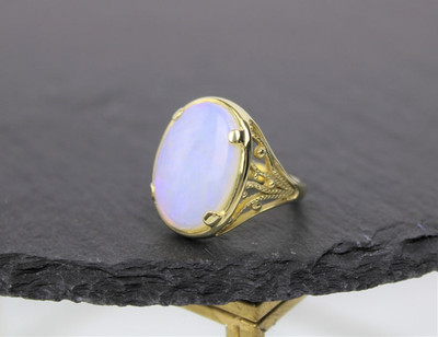 Opal gold ring, 585 Yellow gold, Bernhard Conradt Sogni D'Oro