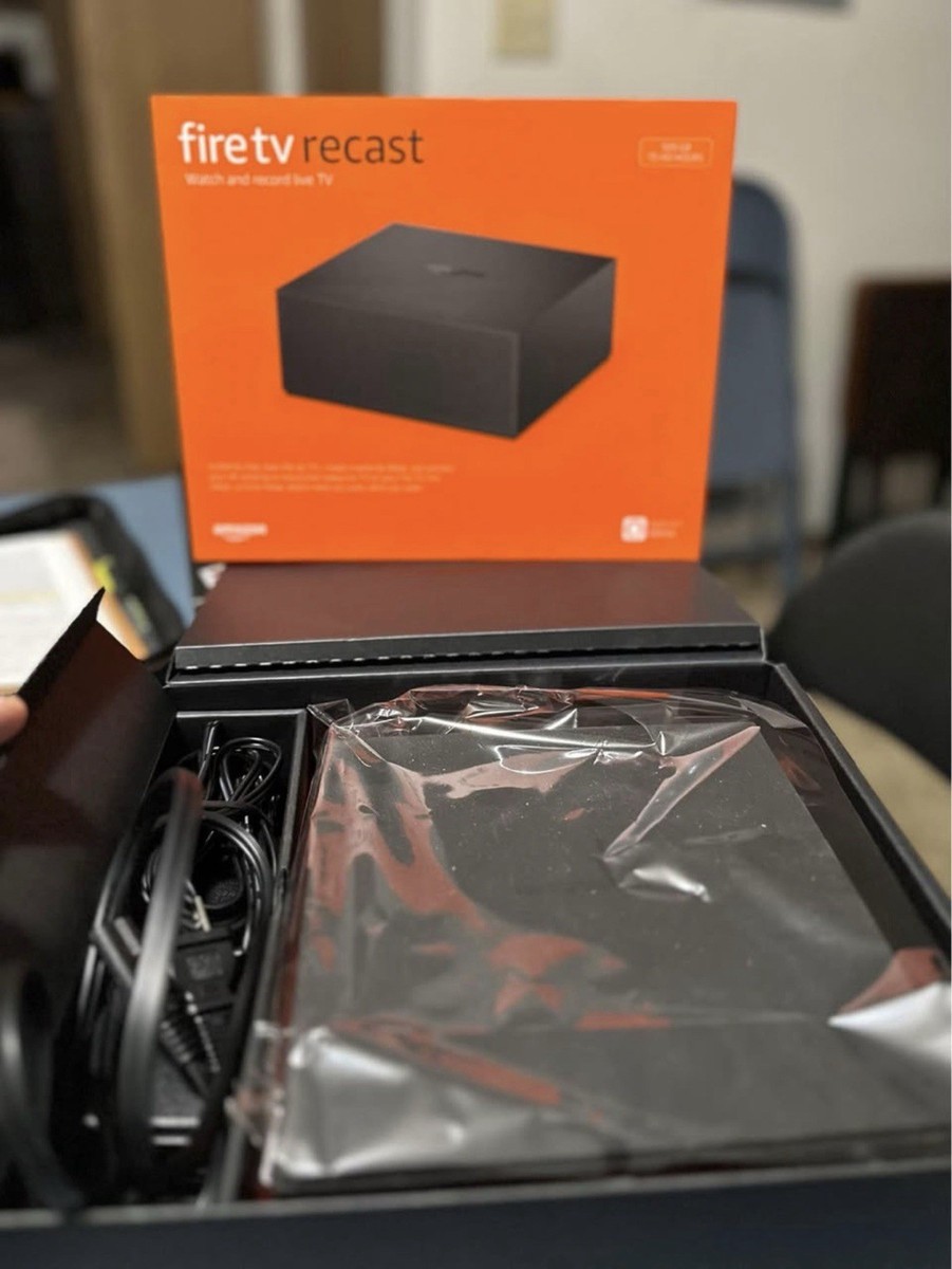 Amazon Fire TV Recast 500GB Over the Air DVR - Black (QX91KB) for