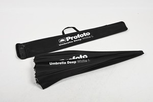 Profoto 100977 51" Deep Large Umbrella, White #080