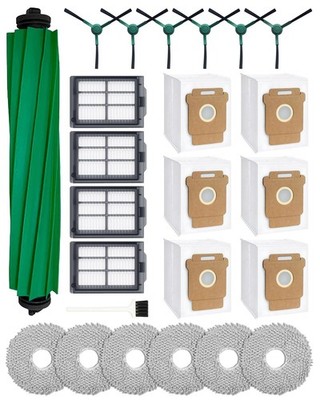 24 Pcs Kit for iRobot Roomba Plus 405 Combo/505 Combo/507 Combo Robot Vacuum ...
