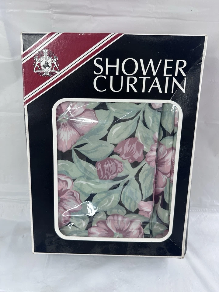 Cortina de Ducha Saturday Knight Ltd. Dinastía II Floral Cottagecore Teflón De Colección Foto 2 de 2