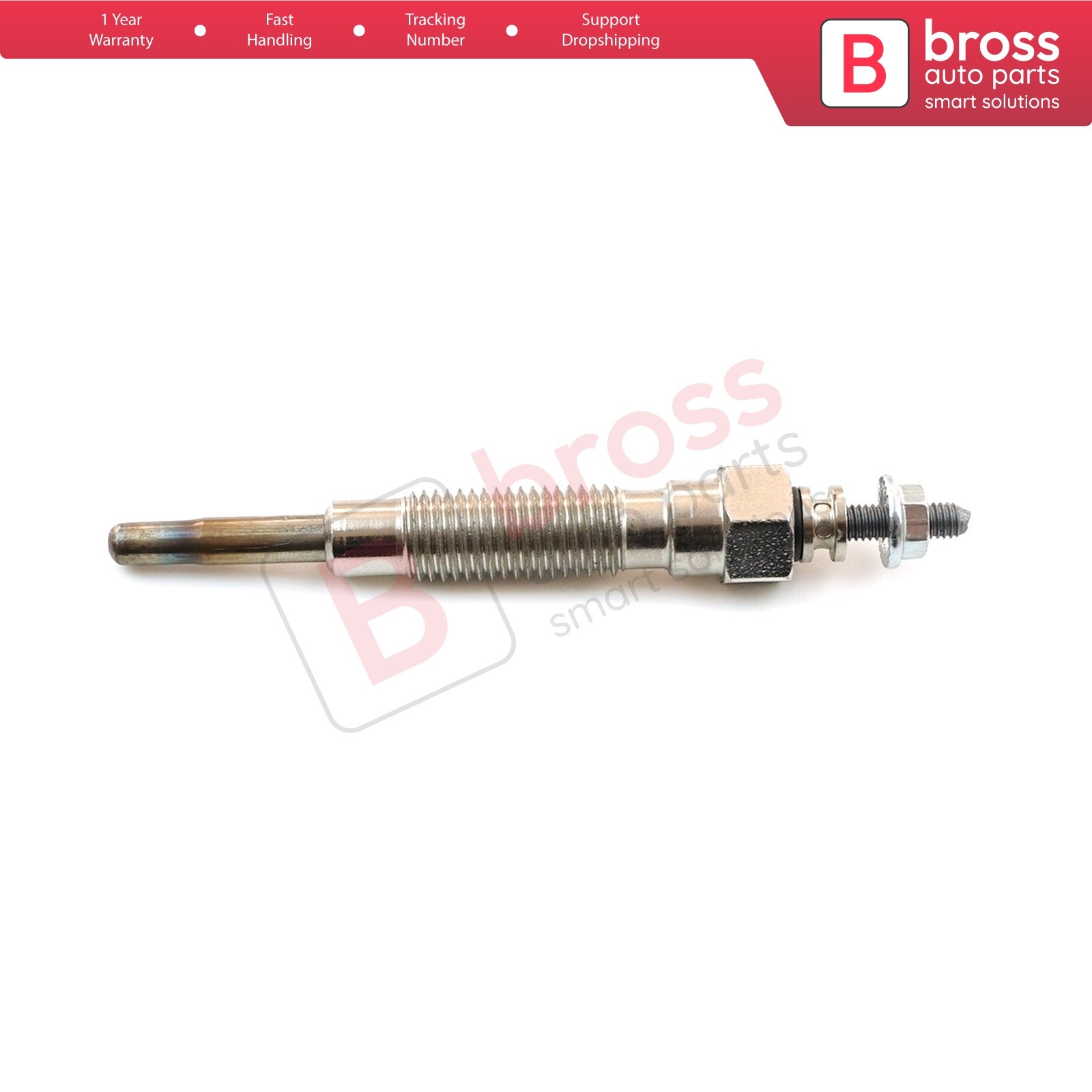 1X Glow Plug 11 V 11065 4P400 for Nissan Patrol GR Safari MK5 Y61 2.8 TD TDiC