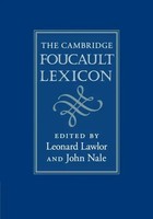 The Cambridge Foucault Lexicon Leonard Lawlor (U. A.) Taschenbuch Englisch 2020