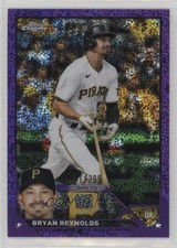 2023 Topps Chrome Purple Speckle Refractor /299 Bryan Reynolds #91 14mq
