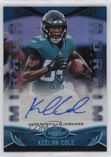 2019 Certified Signatures Mirror Teal /50 Keelan Cole #MI-KC Auto 13c1