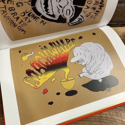 Exploded Globes ***SIGNED*** John Dwyer Osees Poster Art Book Thee