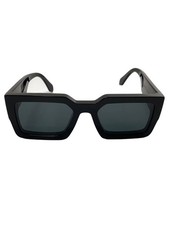 LOUIS VUITTON LV Crush Square Frame Sunglasses, Black, Men's, Z1579E