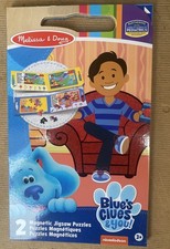 Melissa  Doug Blue's Clues  You 2 Magnetic Jigsaw Puzzle Set - Brand New Shed
