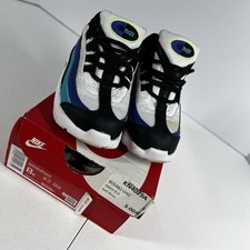 Nike Little Max 95 TD Toddler Shoes 8C Black White Teal Blue Air Max 95 OG