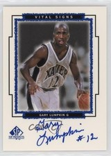1999 SP Top Prospects Vital Signs Gary Lumpkin #GL Auto 4g8
