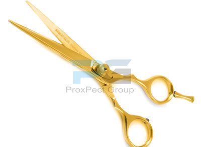 Friseur Friseurschere Haarschneideschere 6 Zoll Golden Satin Stahl