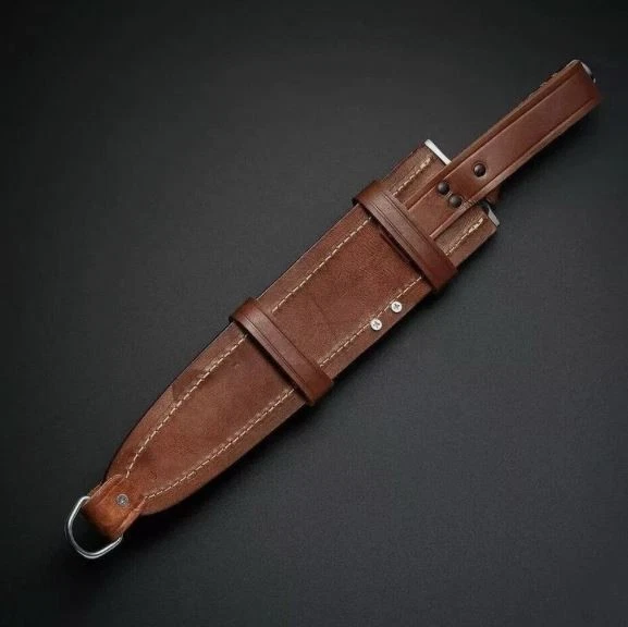 ЗАКАЗ РУЧНОЙ РАБОТЫ D2 ИНСТРУМЕНТ СТАЛИ ОХОТЫ КИНЖАЛ КЕМПИНГ НОЖ ВЫЖИВАНИЯ НОЖ - Изображение 3 из 3