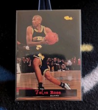 MINT 1994 Classic Jalen Rose Card #78 Rookie Michigan Wolverines Jersey #5  🏀 