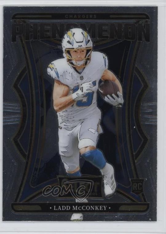 2024 Panini Select Phenomenon Ladd McConkey #13 0oa7