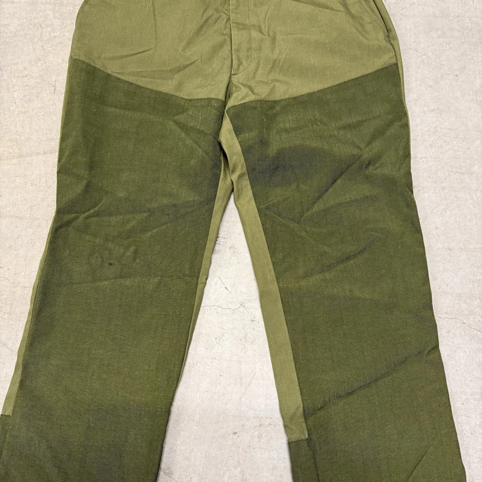 Pantalones con cepillo bicolor marca Rattlers lona verde oliva caza para hombre 36x30 Foto 2 de 4