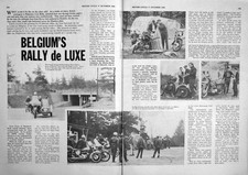 Original Old Vintage Print Motor Cycle Magazine 1966 Dunstall Matchless Norton