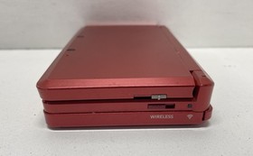 Nintendo 3DS (CTR-001) Handheld with Charger - Flame Red