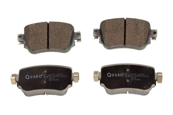 Plaquettes de frein Quaro QP0399 anti-sifflement pour remplacer OE 101442169