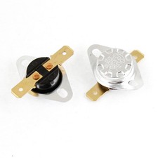 2 Pcs 95 Celsius Degree KSD301 Plastic Thermostat Temperature Switch NC 250V 10A