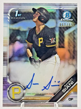Sammy Siani 2019 Bowman Draft Chrome 1st Auto #CDA-SS Refractor /499