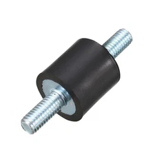 4PCS 15 x 15mm Rubber Mounts with M5 x 12mm Studs