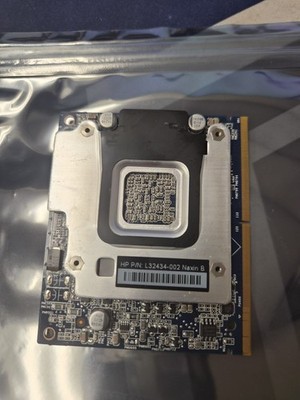 L32434-002 HP Z2 Mini G4 MXM Quadro P600 4GB Graphics Card