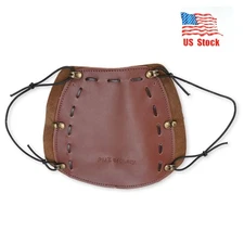 PMZ Leather Archery Arm Guard Traditional Longbow Recurve Bow Forearm Protector