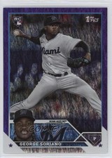2023 Topps Update Purple Foil 525/799 George Soriano #US320 2u3