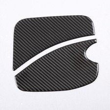 For Toyota Tacoma 2016-2023 Real Carbon Fiber Side Door Fuel Oil Tank Cap Cover