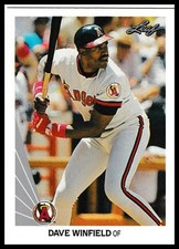 1990 Leaf #426 Dave Winfield California Angels