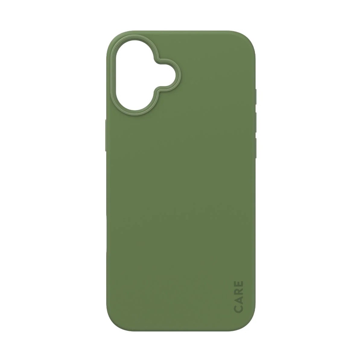Coque silicone iPhone 16 Plus verte Édition Fearlessly Fashionable luxe