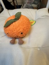 Jellycat Jelly Cat  Small Amuseables Clementine With Tag Genuine A6CLEM