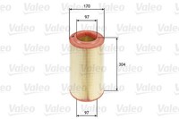 Valeo 585694 Luftfilter FüR CitroËN Passend FüR Fiat Passend FüR Iveco
