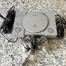 Sony PlayStation 1 PS1 Gray Console w/ Contro...