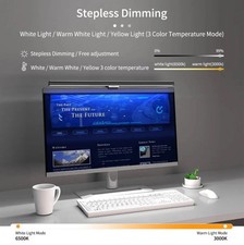 50cm Computer Monitor Light Bar Screen Hanging Stepless Dimming USB Desk Lamp