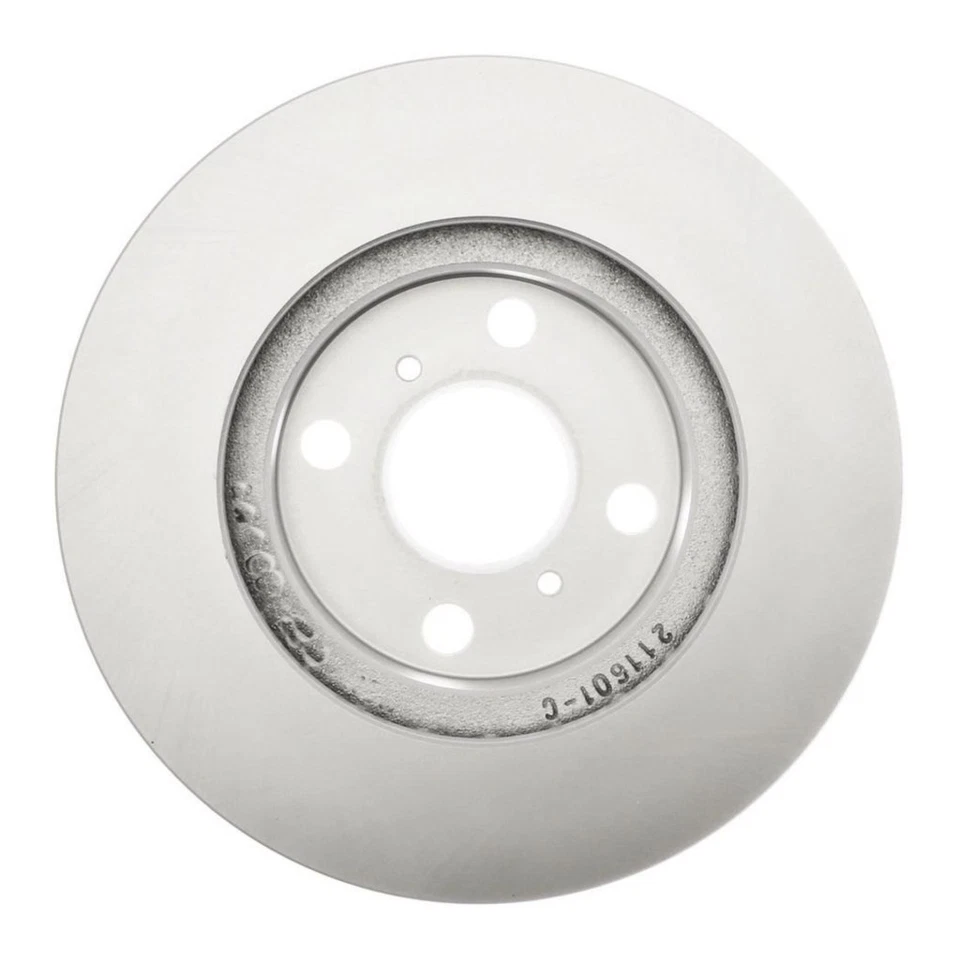 Rotor de freno ACDelco genuino para Scion xA 2004-2006 | delantero | rotor recubierto de plata Foto 3 de 4