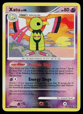 Pokemon Card Secret Wonders Xatu 44/132 Rare Reverse Holo